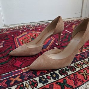 JCrew suede Camel Pumps